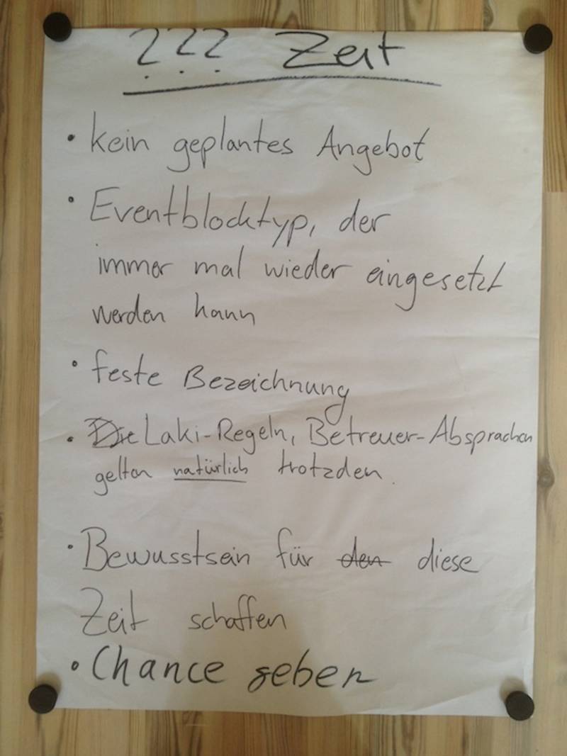Noch vor dem Start